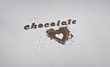 White Chocolate logó tervezés