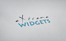 Extreme Widgets logó tervezés