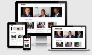 Innovation for Africa weboldal készítés