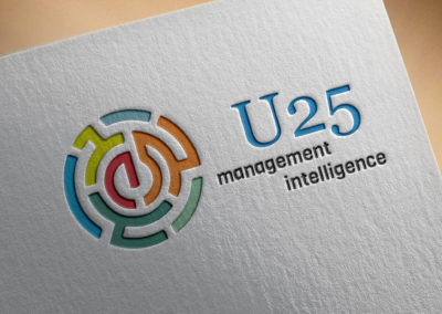 U25 logó tervezés